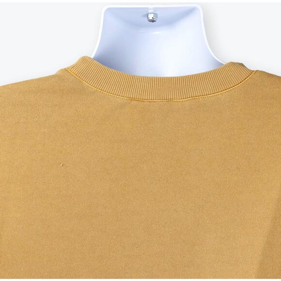 the commons Mustard Yellow Boys Crewneck Sweatshirt L - Picture 4 of 8